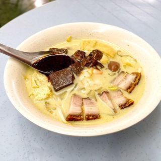 Duck Blood Curry Mee - 4
