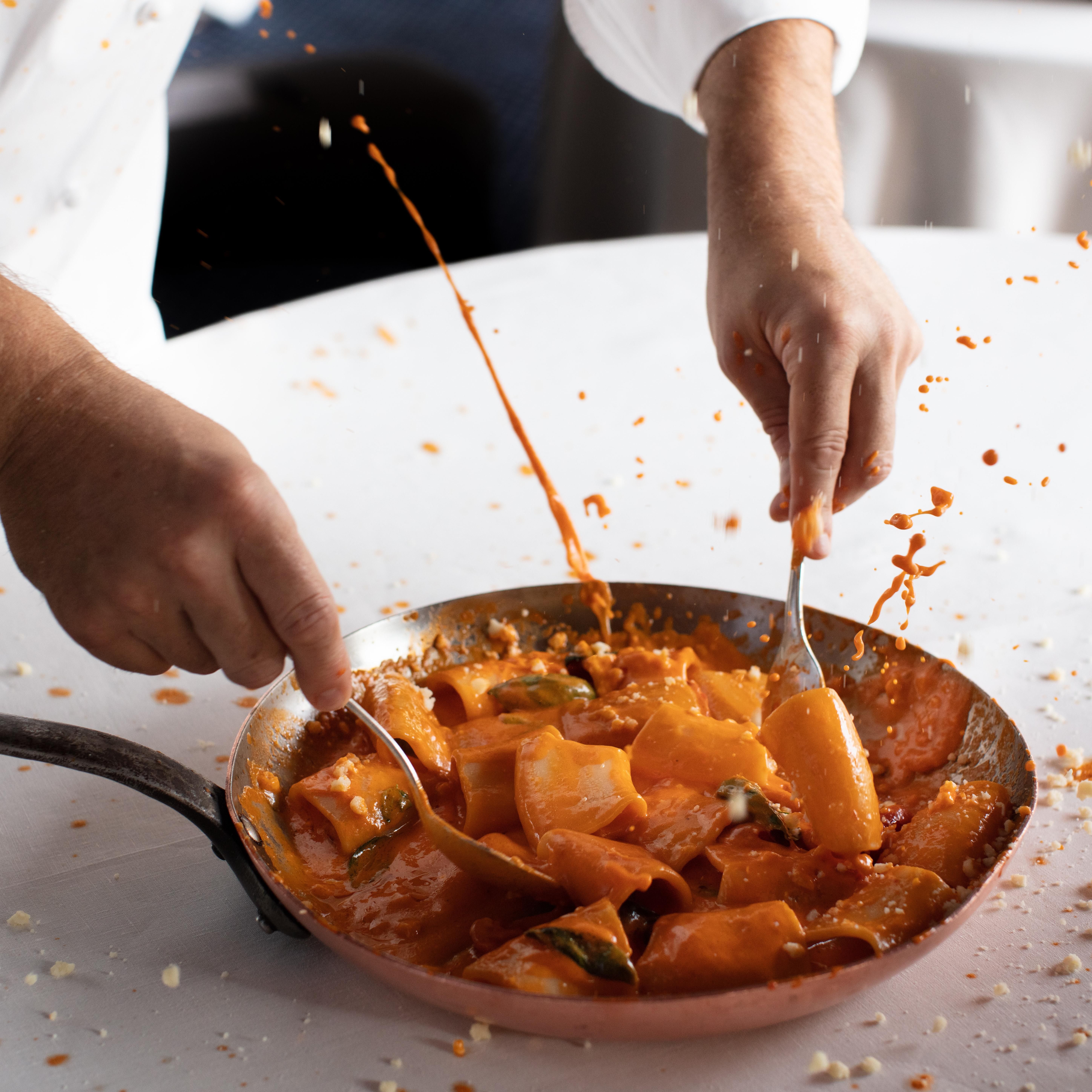 I famosi "Paccheri" Da Vittorio - F. Donati 