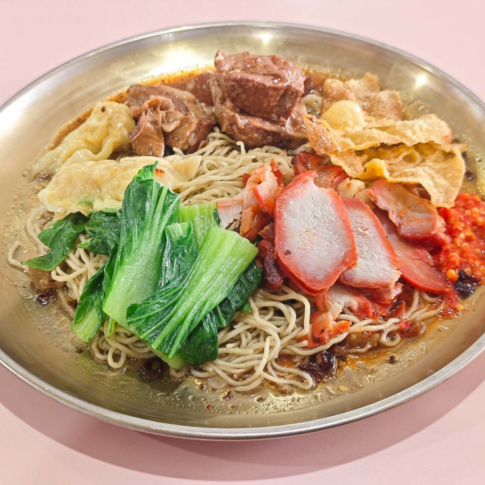 Yummy Sarawak Kolo Mee restaurant in Singapore, Singapore